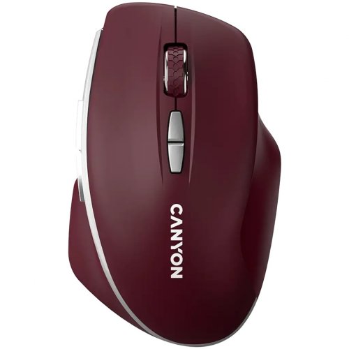 Мышка Canyon MW-21 Wireless (CNS-CMSW21BR) Burgundy Red купить в Украине | Telemart фото