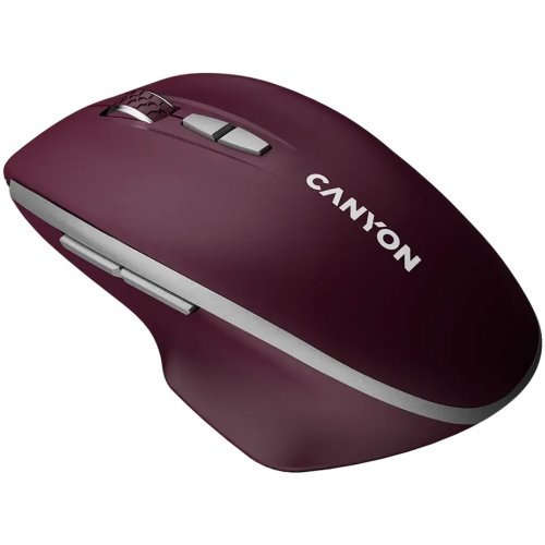 Мышка Canyon MW-21 Wireless (CNS-CMSW21BR) Burgundy Red купить в Украине | Telemart фото