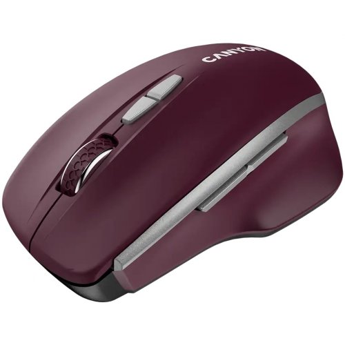 Мышка Canyon MW-21 Wireless (CNS-CMSW21BR) Burgundy Red купить в Украине | Telemart фото