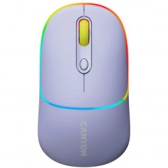 Мышка Canyon MW-22 Wireless (CNS-CMSW22ML) Mountain Lavender / 1600 DPI / 125 Гц