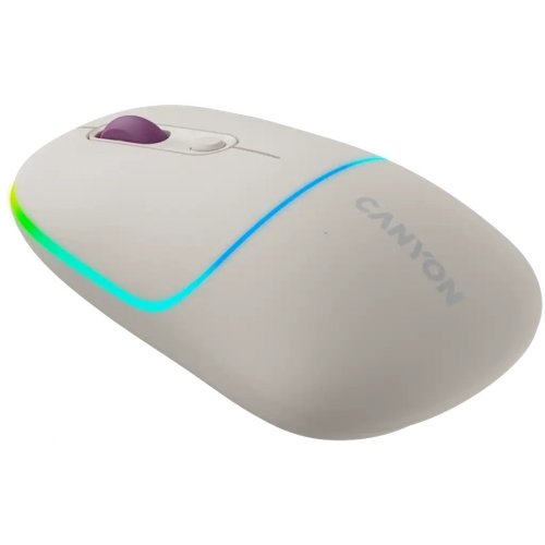 Миша Canyon MW-22 Wireless (CNS-CMSW22RC) Rice купити в Україні | Telemart фото