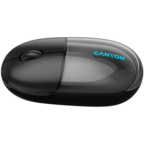 Мышка Canyon OnClick 24 Wireless (CNS-CMSW24B) Transparent Black купить в Украине | Telemart фото