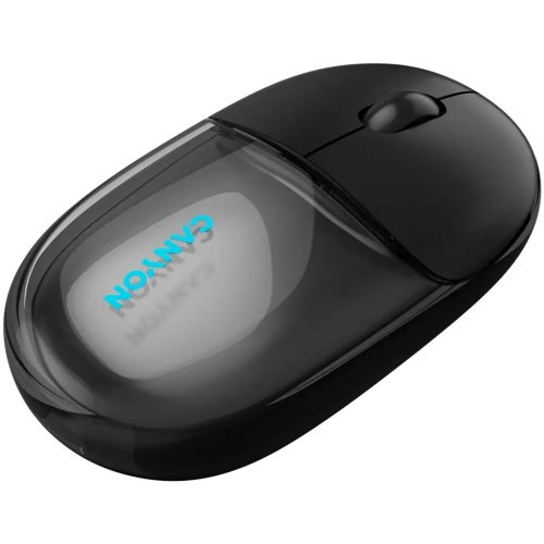 Мышка Canyon OnClick 24 Wireless (CNS-CMSW24B) Transparent Black купить в Украине | Telemart фото