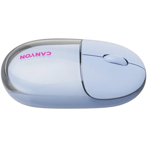 Мышка Canyon OnClick 24 Wireless (CNS-CMSW24BL) Transparent Blue купить в Украине | Telemart фото