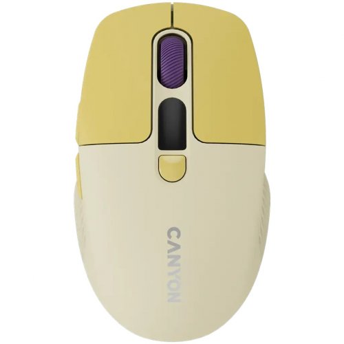 Миша Canyon MW-26 Wireless (CNS-CMSW26Y) Yellow купити в Україні | Telemart фото