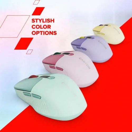Миша Canyon MW-26 Wireless (CNS-CMSW26Y) Yellow купити в Україні | Telemart фото