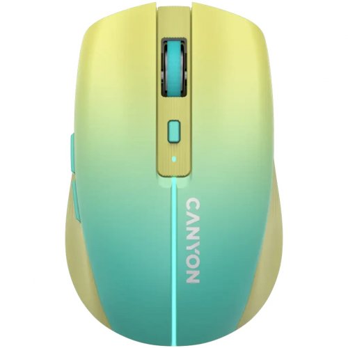 Миша Canyon MW-44 Wireless (CNS-CMSW44UA) Blue/Yellow купити в Україні | Telemart фото