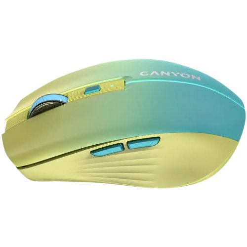 Миша Canyon MW-44 Wireless (CNS-CMSW44UA) Blue/Yellow купити в Україні | Telemart фото