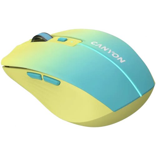 Миша Canyon MW-44 Wireless (CNS-CMSW44UA) Blue/Yellow купити в Україні | Telemart фото