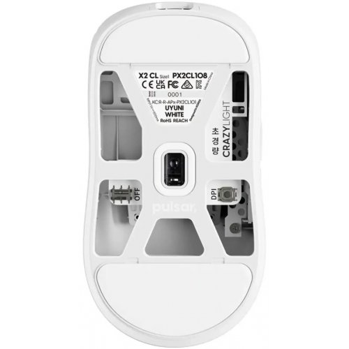 Мышка Pulsar X2 CrazyLight Wireless (PX2CL108) White купить в Украине | Telemart фото