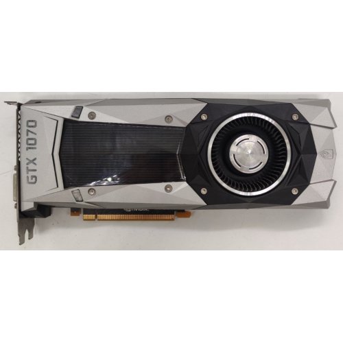 Видеокарта NVIDIA GeForce GTX 1070 Founders Edition 8192MB (900-1G411-2520-000) (Восстановлено продавцом, 905425) купить в Украине | Telemart фото