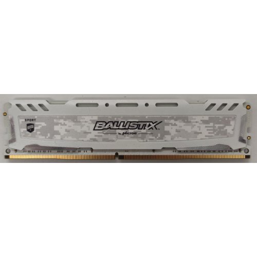 Озу Crucial DDR4 16GB 3000Mhz Ballistix Sport LT White (BLS16G4D30AESC) (Восстановлено продавцом, 905435) купить в Украине | Telemart фото
