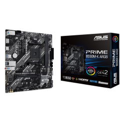Материнская плата Asus PRIME B550M-K ARGB (sAM4, AMD B550) (Восстановлено продавцом, 905439)