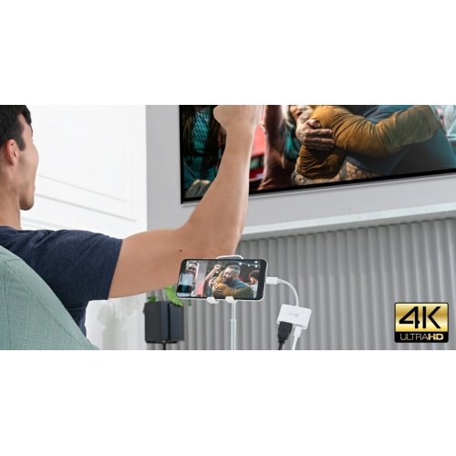 Адаптер J5create JCA152 USB Type-C to HDMI (JCA152-N) White купить в Украине | Telemart фото