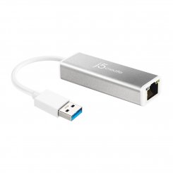 Сетевая карта J5create JUE130 USB 3.0 to Gigabit Ethernet (JUE130-N) Silver