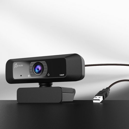 Веб-камера J5create JVCU100 Full HD (JVCU100-N) Black купити в Україні | Telemart фото