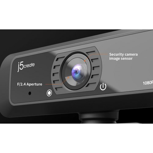 Веб-камера J5create JVCU100 Full HD (JVCU100-N) Black купити в Україні | Telemart фото