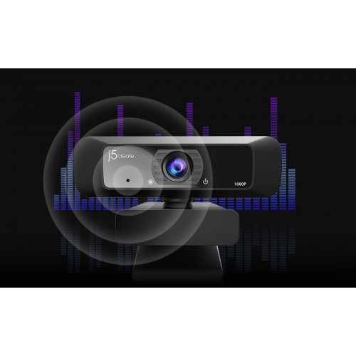 Веб-камера J5create JVCU100 Full HD (JVCU100-N) Black купити в Україні | Telemart фото