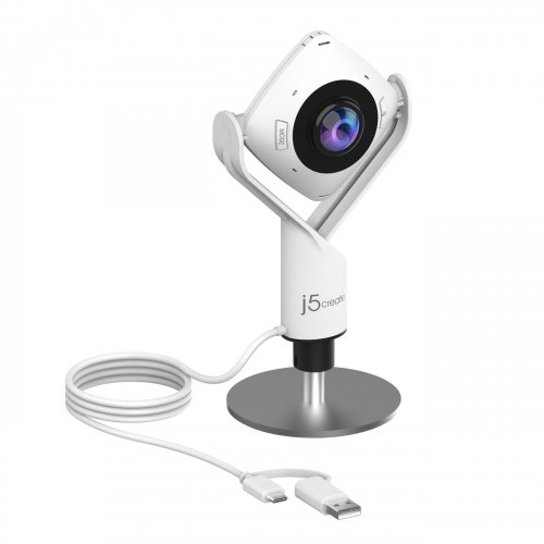 Веб-камера J5create JVCU360 Full HD (JVCU360-N) White купити в Україні | Telemart фото