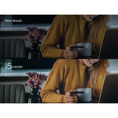 Веб-камера J5create JVCU435 4K (JVCU435-N) Black купити в Україні | Telemart фото