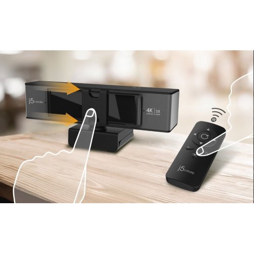Веб-камера J5create JVCU435 4K (JVCU435-N) Black купити в Україні | Telemart фото