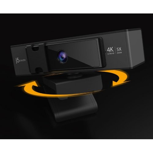 Веб-камера J5create JVCU435 4K (JVCU435-N) Black купити в Україні | Telemart фото