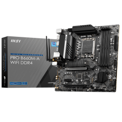 Материнская плата MSI PRO B660M-A (WIFI) DDR4 (s1700, B660) (Восстановлено продавцом, 905543)