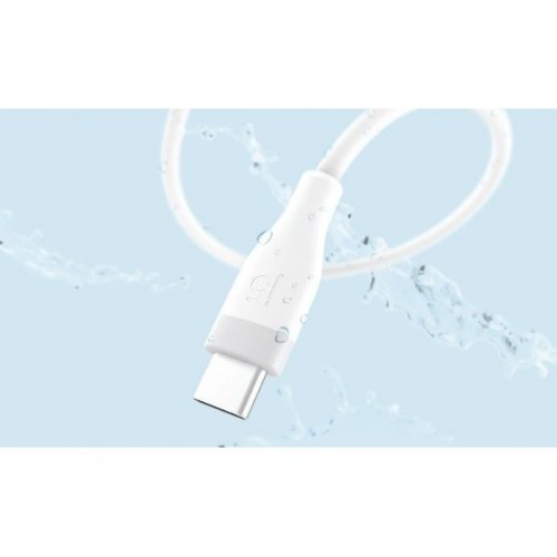 Кабель J5create JUCX17 USB Type-C to USB Type-C 60W 1m (JUCX17W-N) White купить в Украине | Telemart фото