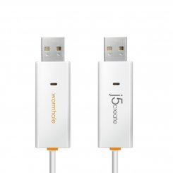 Кабель J5create JUC400 Wormhole Switch USB to USB 1.8m (JUC400-N) White
