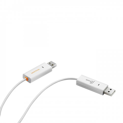 Кабель J5create JUC400 Wormhole Switch USB to USB 1.8m (JUC400-N) White купити в Україні | Telemart фото