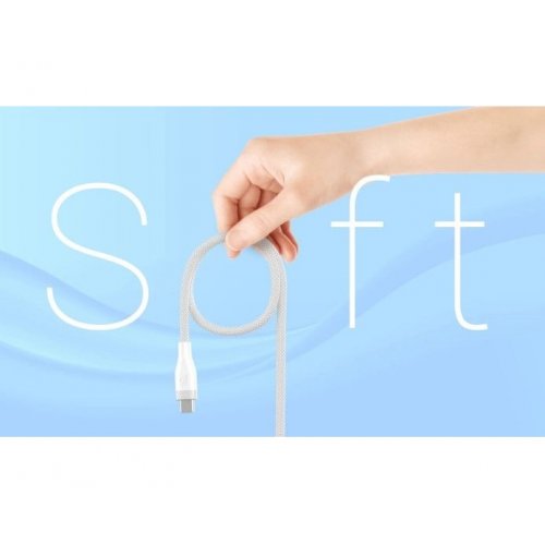 Кабель J5create JUCX18 USB Type-C to USB Type-C 60W 1.8m (JUCX18L18W-N) White купить в Украине | Telemart фото