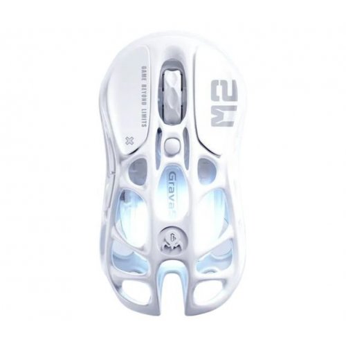 Миша GravaStar Mercury M2 RGB Wireless (GRAVASTARM2_WHT) Opaline White купити в Україні | Telemart фото