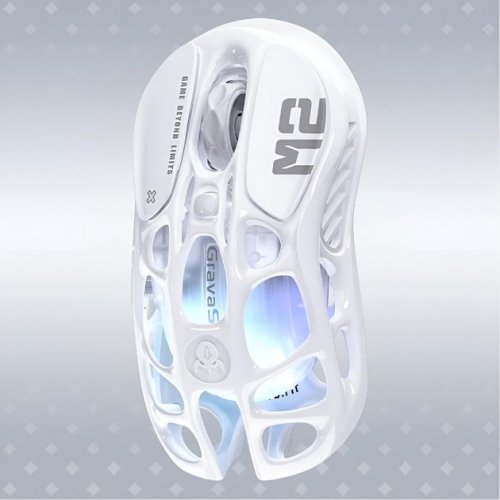 Миша GravaStar Mercury M2 RGB Wireless (GRAVASTARM2_WHT) Opaline White купити в Україні | Telemart фото