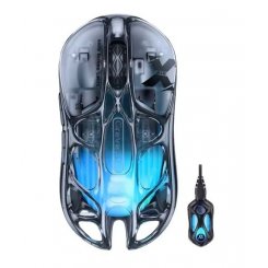 Мышка GravaStar Mercury X Air RGB Wireless (GSXAIR_XTAL_NB) Onyx Crystal / 32000 DPI / 8000 Гц / Pixart