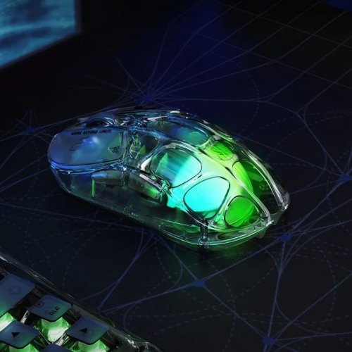 Миша GravaStar Mercury X Air RGB Wireless (GSXAIR_XTAL_NB) Onyx Crystal купити в Україні | Telemart фото