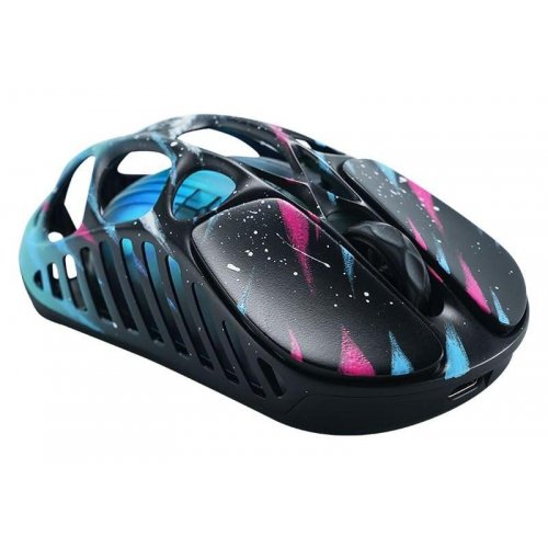 Мышка GravaStar Mercury X Pro RGB Wireless (GSXPRO_CG_BLK) Neon Graffiti купить в Украине | Telemart фото