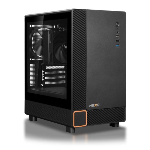 Комп'ютер HEXO Unit Office Base+ (HUOB-5500GT-16S1TBK) Black купити в Україні | Telemart фото