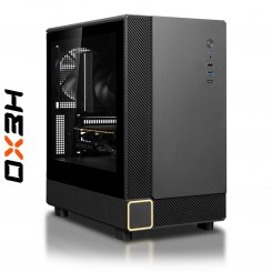 Комп'ютер HEXO Unit Office Pro (HUOP-5500GT-32S1TBK) Black / AMD Ryzen 5 5500GT (3.6-4.4), 6 ядер / AMD Radeon Graphics / 32 ГБ (DDR4) / 1024 ГБ (SSD)