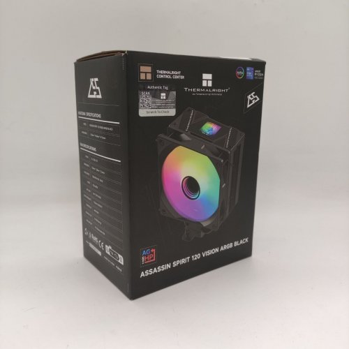 Кулер Thermalright Assassin Spirit 120 Vision ARGB Black (Відновлено продавцем, 905646) купити в Україні | Telemart фото