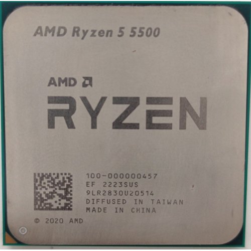 Процесор AMD Ryzen 5 5500 3.6(4.2)GHz 16MB sAM4 Box (100-100000457BOX) (Відновлено продавцем, 905657) купити в Україні | Telemart фото