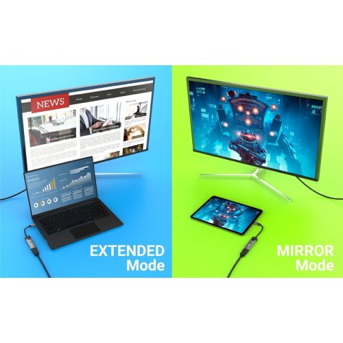 Адаптер-переходник J5create JCA157 USB Type-C to HDMI v2.1 8K (JCA157-N) Space Gray купить в Украине | Telemart фото