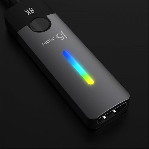 Адаптер-переходник J5create JCA157 USB Type-C to HDMI v2.1 8K (JCA157-N) Space Gray купить в Украине | Telemart фото