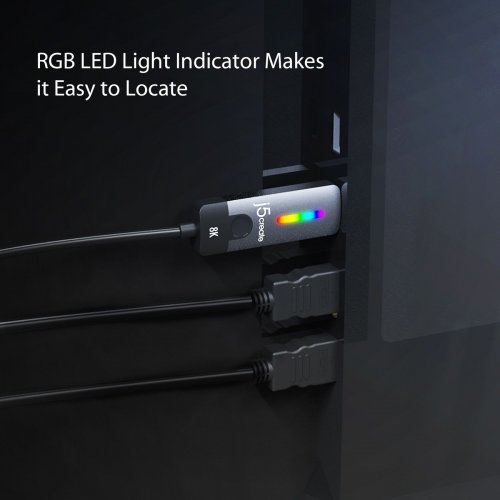 Кабель J5create JCC157 USB Type-C to HDMI v2.1 8K 1.8m (JCC157-N) Space Gray купити в Україні | Telemart фото