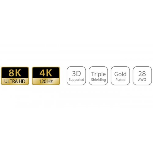 Кабель J5create JDC43 DisplayPort to DisplayPort v1.4 8K 2m (JDC43-N) Black купить в Украине | Telemart фото