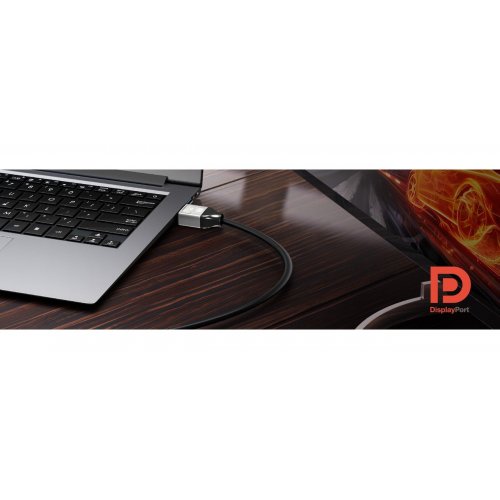 Кабель J5create JDC43 DisplayPort to DisplayPort v1.4 8K 2m (JDC43-N) Black купить в Украине | Telemart фото