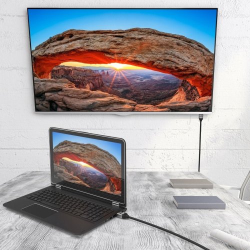 Кабель J5create JDC53 HDMI to HDMI v2.1 8K 2m (JDC53-N) Black купити в Україні | Telemart фото
