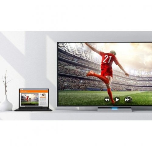 Бездротовий подовжувач J5create JVAW56 ScreenCast Wireless Display Adapter Full HD (JVAW56-N) White купити в Україні | Telemart фото