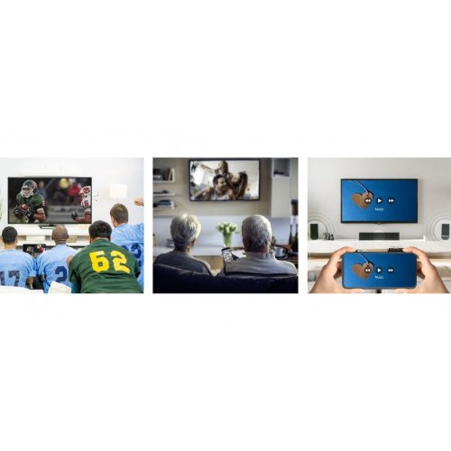 Бездротовий подовжувач J5create JVAW56 ScreenCast Wireless Display Adapter Full HD (JVAW56-N) White купити в Україні | Telemart фото