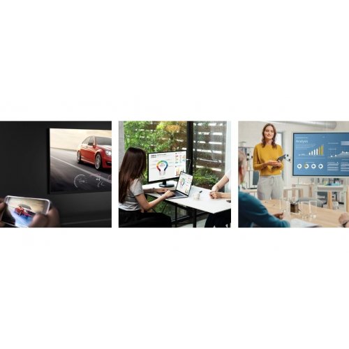 Бездротовий подовжувач J5create JVAW56 ScreenCast Wireless Display Adapter Full HD (JVAW56-N) White купити в Україні | Telemart фото