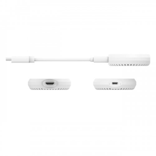 Беспроводной удлинитель J5create JVAW75 ScreenCast HDMI to HDMI 4K up to 30m (JVAW75-N) White/Gray купить в Украине | Telemart фото